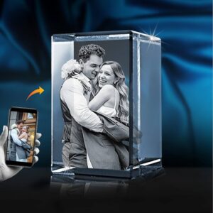 3D CRYSTLE PHOTO CUBE