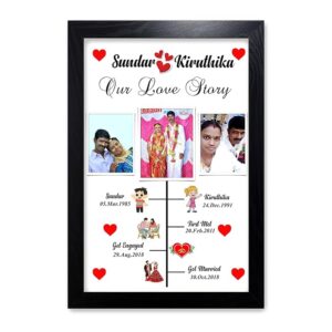 OUR LOVE STORY FRAME